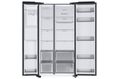 Samsung RS68CG883EB1 side-by-side refrigerator Freestanding Anthracite – image 5