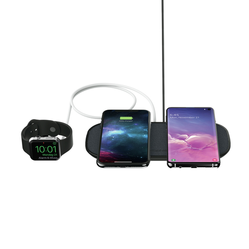 mophie 409903634 mobile device charger Smartphone Black USB Wireless charging Indoor – image 4