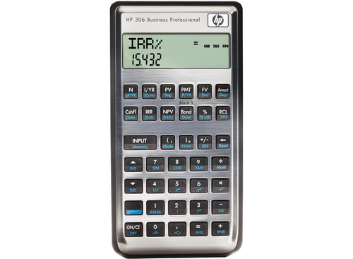 HP 30b calculator Pocket Basic Silver