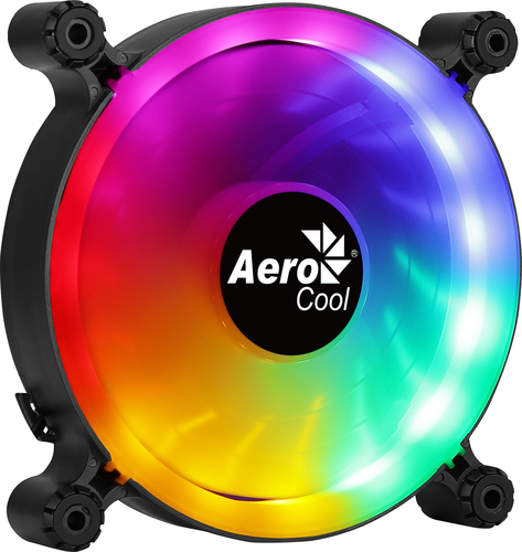 Aerocool Spectro 12 FRGB Корпус компьютера Вентилятор 12 cm Черный, Полупрозрачный 1 шт