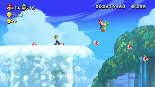New Super Mario Bros U  New Super Luigi U - Nintendo Wii U - Samlung - PEGI 3 – Foto 9 von 10