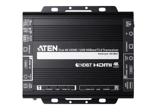 ATEN VE1843-AT-E AV extender AV repeater Black – image 4