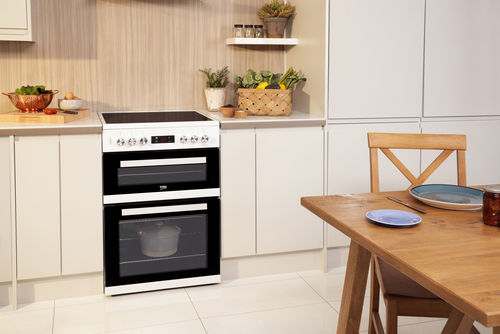 Beko KDC653W 60cm Double Oven Electric Cooker – image 7