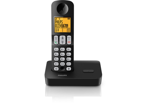Philips D4001B/90 telephone DECT telephone Caller ID Black – image 2