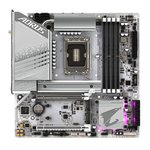 Motherboards GIGABYTE MB GIGABYTE Z790M A ELITE AX ICE