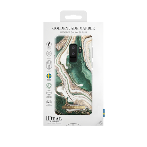 iDeal of Sweden Printed Case Galaxy S9 Plus Golden Jade Marble – image 2