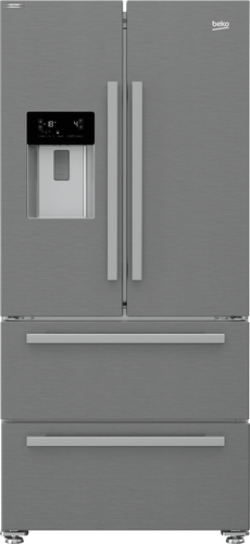 Beko GNE60530DXN side-by-side холодильник Отдельно стоящий 539 L Нержавеющая сталь
