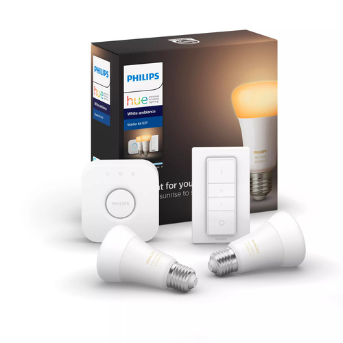 Philips Hue White ambience 8718699736088 умное освещение Комплект умного освещения Bluetooth/Zigbee 9 W