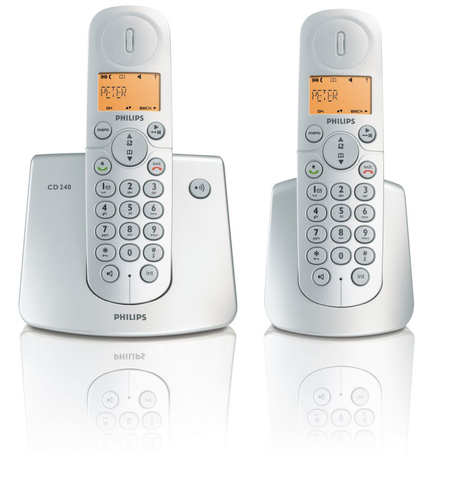 Philips CD2402S Cordless telephone