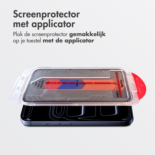 Accezz Gehard Glas Privacy SH00089415 - Screenprotector + Applicator, afbeelding 3