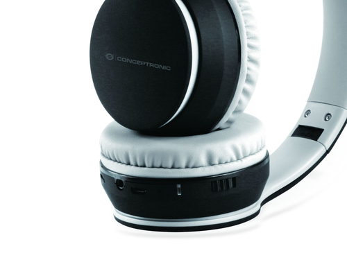 Conceptronic PARRIS Wireless Bluetooth Headset, black – image 2