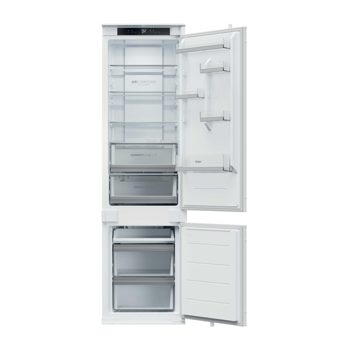 Haier HBQW5519EK 193cm Integrated 70/30 Frost Free Fridge Freezer - image 2