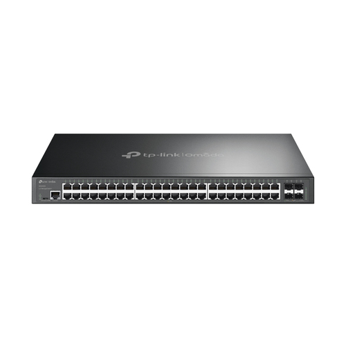 TP-Link Omada SG3452X сетевой коммутатор Управляемый L2+ Gigabit Ethernet (10/100/1000) 1U Черный