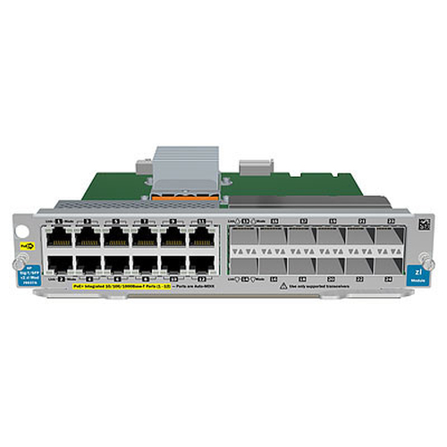 HPE 12-port Gig-T PoE+/12-port SFP v2 zl Module