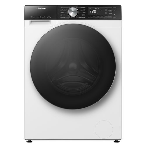 Hisense 5S Series WF5S1245BW 12kg Washing Machine with 1400 rpm - White - A Rated, White - image 2