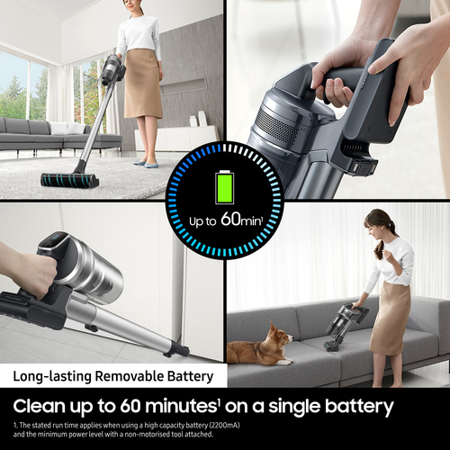 Samsung Jet 75E Pet Stick Vacuum Cleaner Powerful Suction 200W Mint - image 6