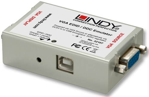 Lindy 32107 AV extender AV transmitter Grey