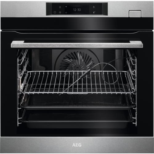 AEG BSK788280M 70 L Black, Stainless steel