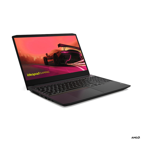 Lenovo IdeaPad Gaming 3 15ACH6 AMD Ryzen™ 7 5800H Ноутбук 39,6 cm (15.6") Full HD 16 GB DDR4-SDRAM 512 GB Твердотельный накопитель (SSD) NVIDIA GeForce RTX 3050 Ti Wi-Fi 6 (802.11ax) Windows 11 Home Черный Испанский
