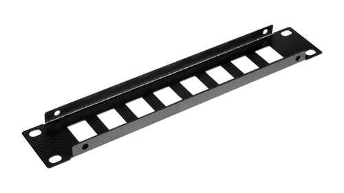 Equip Patchpanel 10" met Keystone Montage 1U, zwart, afbeelding 3