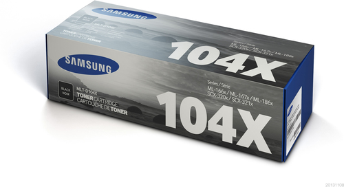 HP Samsung MLT-D104X Low Yield Black Toner Cartridge – image 1