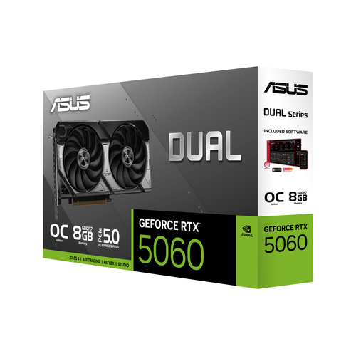 Tarjeta de video ASUS DUAL-RTX5060-O8G