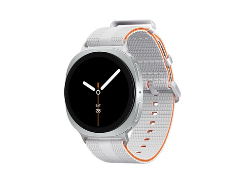 Samsung Galaxy Watch 8, Bluetooth, 40mm, Sport Band, White, S/M + Athleisure Band, White, S/M