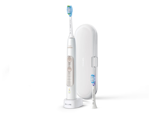Philips HX9601/03 electric toothbrush Adult Sonic toothbrush Gold, White