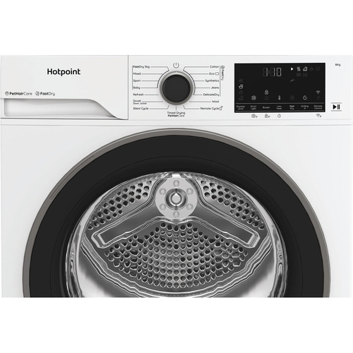 Hotpoint CHD84MWBSUK 8kg Heat Pump Condenser Dryer in White A Rated Ho - image 5