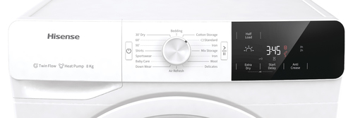 Hisense DHGE8013 tumble dryer Freestanding Front-load – image 4