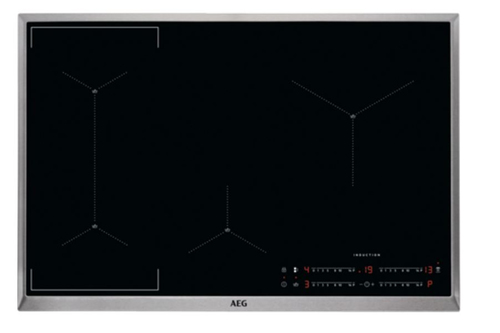 AEG IAS8442SXB Черный Встроенный 80 cm Плита с зонами индукции 4 зона(ы)