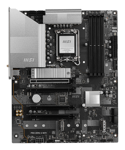 Msi Pro Z890-S Wifi DDR5 PCIe 5.0 Atx Motherboard - True Wi-Fi 7 & 2.5G Lan - image 2