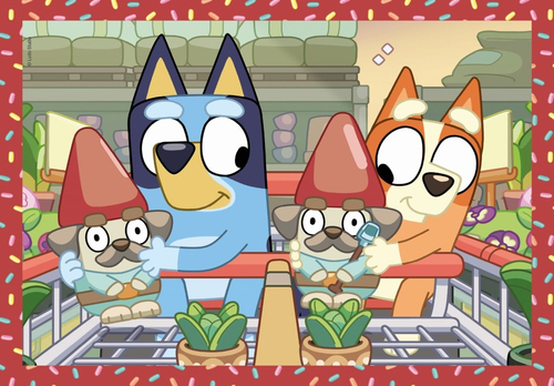Bluey Puzzles 4 en 1