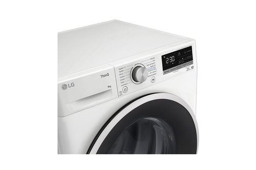 LG RH90V5AV6N secadora Independiente Carga frontal 9 kg Blanco