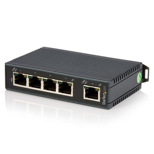 StarTech.com - Mbps Industrial Networking Solution - IP30-rated Energy Efficient Internet (IES5102) Switch 5-porte 10/100