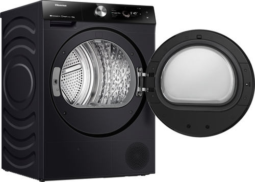 Hisense 7S Series DH7S107BB AI WiFi-enabled 10 kg Heat Pump Tumble Dryer - Black - image 2
