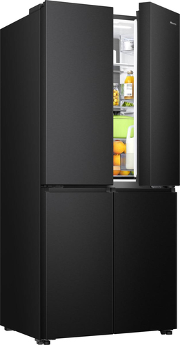 Hisense PureFlat RQ5P470SAFD Fridge Freezer - Black Stainless Steel, Stainless Steel - image 2