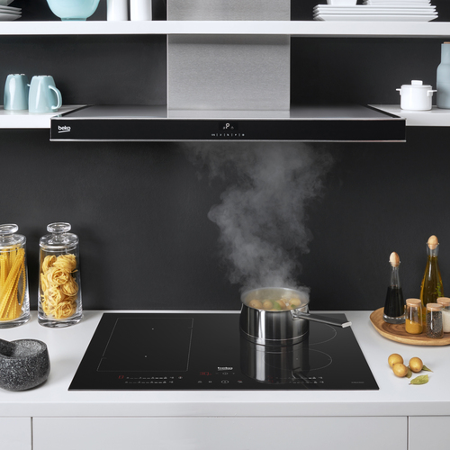 Beko HIIP64530UFT 60cm 4 Zone Induction Hob in Black - image 1