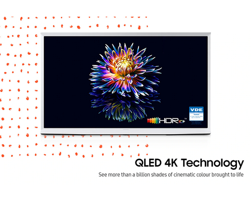 Samsung The Serif 50" LS01B QLED 4K HDR Smart TV in Cotton Blue (2023) – image 9