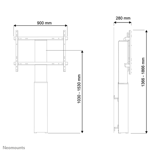 Neomounts PLASMA-W2250 - Monitor wandsteun, afbeelding 2