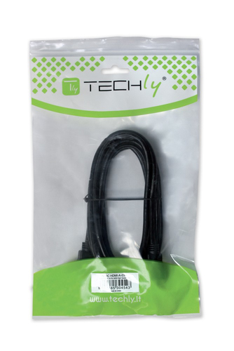 Techly High Speed HDMI Verlängerung mit Ethernet,4K@30Hz, 7,, afbeelding 3