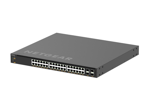 NETGEAR XSM4340CV Управляемый L3 10G Ethernet (100/1000/10000) Питание по Ethernet (PoE) 1U Черный