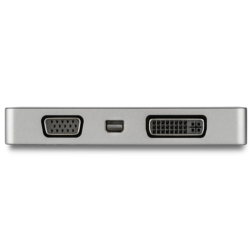 StarTech.com USB-C 4-in-1 multiport video adapter - aluminium, afbeelding 4