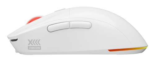 GENESIS NMG-2090 Zircon XIII Gaming Muis Ambidextrous RF Wireless + USB Type-C Wit, afbeelding 10
