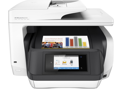 HP OfficeJet 8720 + 955XL Termotindiprinter A4 4800 x 1200 DPI 24 lk/min WiFi