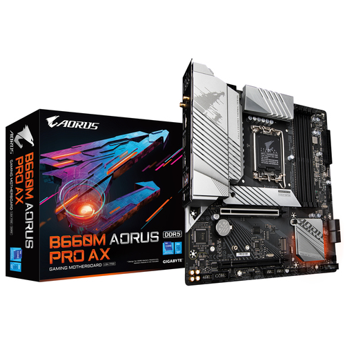 B660M AORUS PRO AX MB B660M AORUS PRO AX LGA1700 4XDDR5 128GB 3200HZ 1XHDMI 1XDP B660M AORUS PRO AX