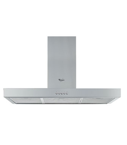Whirlpool AKR703IX cooker hood Wall-mounted Stainless steel 400 m³/h