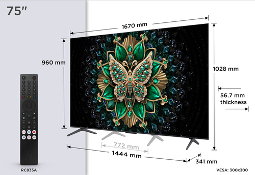 TCL 75MQLED75K TV – image 4
