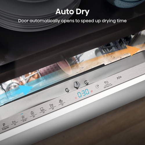 Hisense HV643D60UK dishwasher Fully built-in 16 place settings – image 8