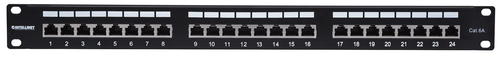 Intellinet 24-Port Cat6a Patchpanel FTP 1HE zwart, afbeelding 3